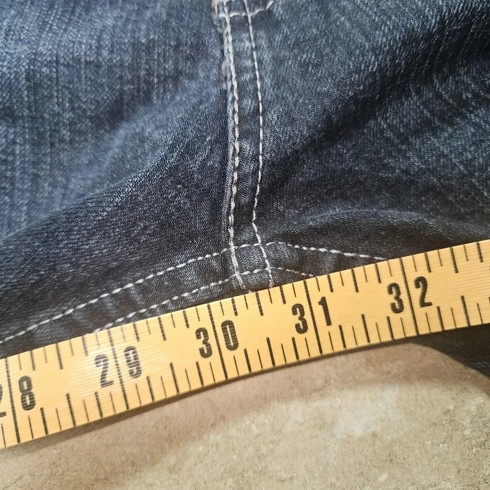 Levi's 505 Jeans Mens 36x30 Blue Dark Wash Straight Leg‎ Normcore Preppy Cowboy